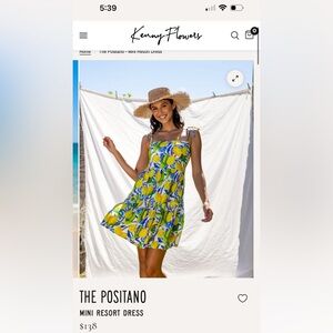 Kenny Flowers Positano Dress